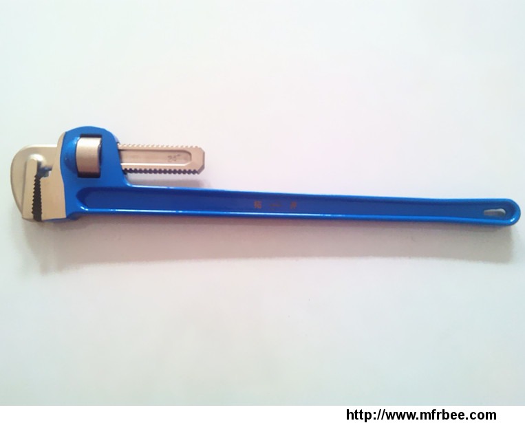 non_sparking_tools_aluminum_bronze_pipe_spanner_pipe_wrench