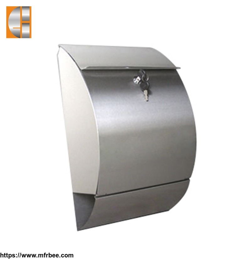 gh_1314_modern_style_stainless_steel_wall_mailbox