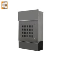 more images of Custom residential decorative locking  stainless steel metal mailboxes