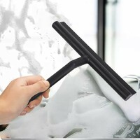 more images of Household Bathroom Water Rubber Plastic Floor Tool Hanging Wiper Custom Squeegee