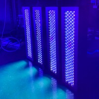 Customer specific air cooled UV LED Dual Wavelength Panels with flood beam