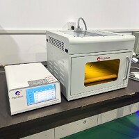 more images of Custom specific 365nm fan cooled 200*200 mm LED Compact UV Curing Chamber