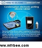black_color_pcb_electronic_potting_silicone_hy_215