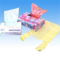 China  black white HDPE waste nappy bags with fragrance