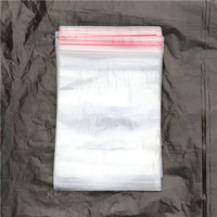 more images of China hot selling  High quality 100% LDPE Zipper bags with red line