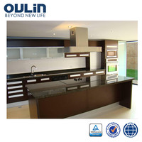 Oulin best selling affordable modern kitchen cabinets design for project