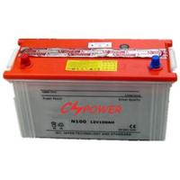 12V100Ah Dry Charged Car Battery