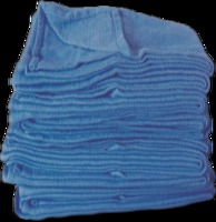 100% Cotton Medical absorbent O.R Blue Towel Sewn, prewashed, de-linted and extra soft