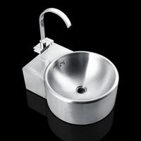 more images of Stainless-steel-wall-hung-wash-basin-without-fauceet