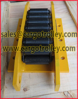 Steel chain roller skids capacity can be more than 2000 tons