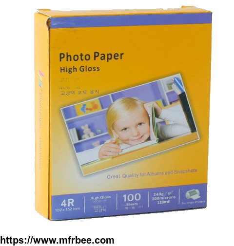 Jumbo roll inkjet sticker glitter sticker matte photo paper