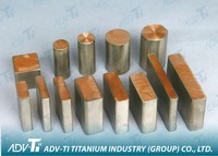 more images of Titanium-clad copper bar Clad Metal Sheet for Oil and Chemical industry