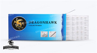 50 pcs Dragonhawk Disposable Sterile Tattoo Needles Mix Sizes