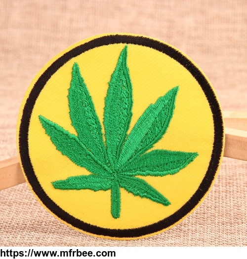 marijuana_leaf_custom_patches