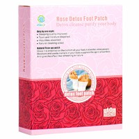 High Quality Original Factory Rose Detox Foot Patch