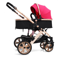 more images of Bugaboo Donkey Mono Stroller in Pink with Black Base