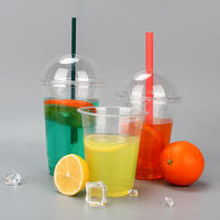 more images of Disposable Recycled Plastic Pet/PS Airline Drinking Plastic Cups