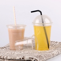 more images of 16oz-98 500ml Disposable PET Plastic cold Beverage cups