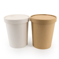 ice cream paper cup with lid
