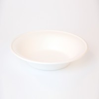 24 oz 100% Biodegradable Bowl Disposable Sugarcane Bagasse Pulp Bowl Soup Salad Food Bowl with Lid