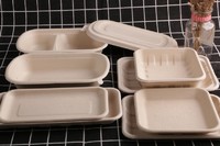 more images of Bagasse Biodegradable Disposable Takeway Food Container