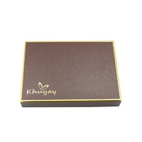 more images of Brown Fancy Paper Compartment Chocolate Gift Packaging Box