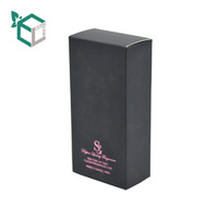 Custom Black Folding Cheap Perfume Box Design