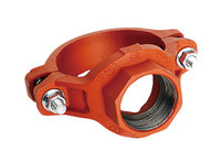 Ductile iron grooved mechanical tee/mechanical joint tee