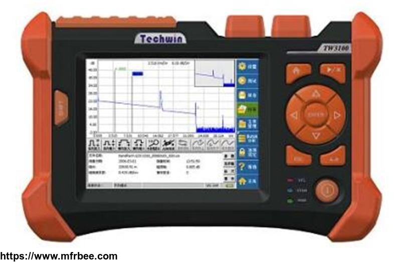 techwin_handhold_tester_series_otdr_tw3100e_for_trace_fixing_and_testing