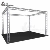 Factory Price DJ Booth Event Club Backdrop System Concert Bolt Line Array Truss