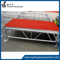 more images of Cheap Used Cheap Wooden Platform Banquet Portable Riser Outdoor Event Stage For Sale