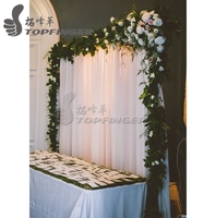 more images of TFR wedding backdrop telescopic drape support pipe and drape system
