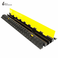 more images of Hot Sales 3 Channels / 3 way Rubber Cable Protector Cable Ramp