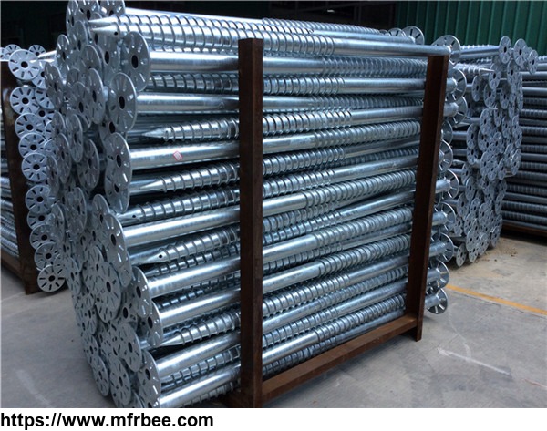 china_manufacturer_of_iso_quality_galvanized_type_ground_screw_from_kinsend_with_flange_