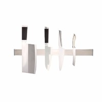 Stainless Steel round tube magnetic knife rack, magnetic tool holder, magnetic knife holder