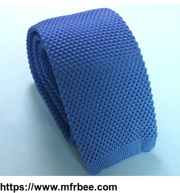 100_percentage_polyester_cotton_wool_knitted_necktie_can_be_customized