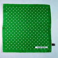 100% Silk-printed fabric handkerchief,OEM