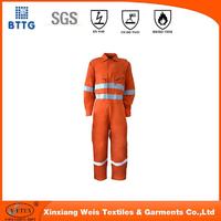 more images of 100% cotton fire resistant workwear coverall PPE for welding industry