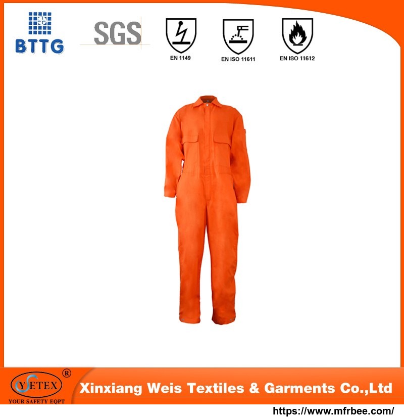 flame_resistant_anti_static_safety_clothing_for_fire_field
