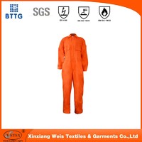 flame resistant anti-static safety clothing for fire field