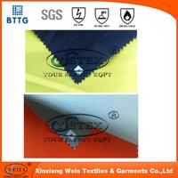 EN1149-3 cotton anti flame resistant cotton fabric for gas coverall