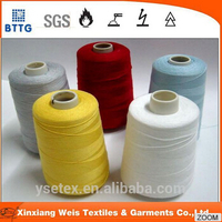 ysetex EN14116 stadards 100% aramid anti-fire sewing thread