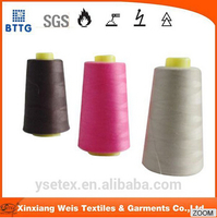 ysetex EN11611 100% aramid flame resistant white sewing thread