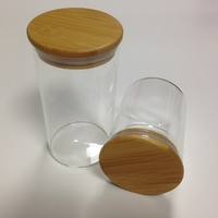 Cylinder Glass Candy Storage Jars