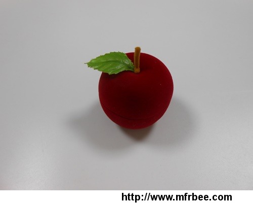 apple_shape_velvet_ring_box