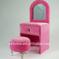 more images of Dressing Table Shaped Velvet Box