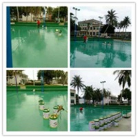 more images of outdoor duralble silicone PU sports flooring painting for tennis