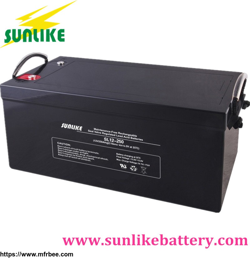 12v200ah_deep_cycle_rechargeable_ups_battery_for_energy_storage