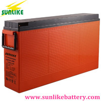 12V200ah Front Access Terminal UPS Telecom Battery for Power Supply