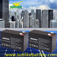 Rechargeable 6V4.5ah Maintenance Free AGM Battery VRLA Electronic Scale Battery